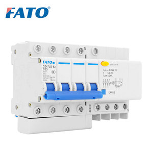 FATO <strong>Earth</strong> <strong>Leakage</strong> <strong>Circuit</strong> <strong>Breaker</strong> 1-63A 230V 400V AC DZ47LE 1/2/3/4 Poles With Overload ELCB RCBO RCD C Type - Product Image 5