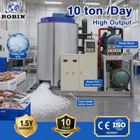 Machine à glace en flocons de 10, 20 et 30 tonnes par jour, fabricant chinois, pour usine de boissons et transformation de viande
