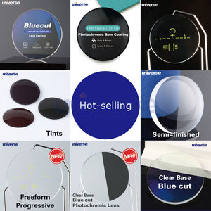 Base blanca Nueva llegada 1,56 Lentes de vidrio de base transparente de baja reflexión Lentes de bloqueo de luz azul óptica - Product Image 4