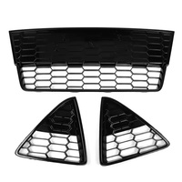 Grille avant en plastique ABS chromé de qualité supérieure, ajustement parfait, installation facile, pièces extérieures automobiles pour Ford Focus 2012-2014