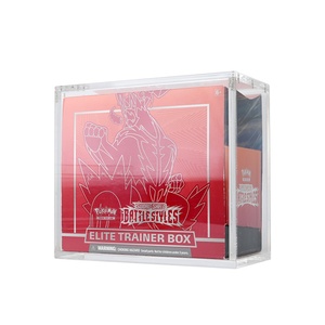 Manufacturer Direct Sale Custom Top Graded UV Protection <b>Display</b> <b>Case</b> Acrylic ETB Box with Magnetic Lid for <b>Display</b> - Product Image 1