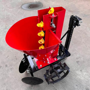 Sembradora de Patatas Roja de 1 Hilera con Mecanismo de Engranajes para Mini Tractor y Tractor de Arrastre, Fácil de Operar - Product Image 1