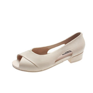 Nuevo estilo, vestido, zapatos de oficina para boda, sandalias con punta de boca de pescado, tacón bajo, tacón grueso, sandalias de cuña al aire libre para mujer, transpirables - Product Image 1