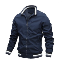 Vestes pour hommes, logo personnalisé, vente en gros, hiver, nouveau, décontracté, extérieur, imperméable, coupe-vent, fermeture éclair, sport, veste à capuche