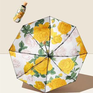 Parapluie d'extérieur au design minimaliste avec logo personnalisé imprimé, motifs variés, poignée en bois et revêtement noir, sac de transport inclus - Product Image 2