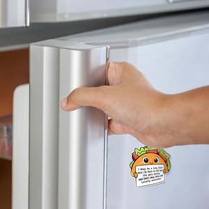 Single-piece Emotional Support Animal Eco-friendly PVC Custom Shape Modern <b>Cartoon</b> <b>Sticker</b> Fridge Magnets Customized Color - Product Image 2