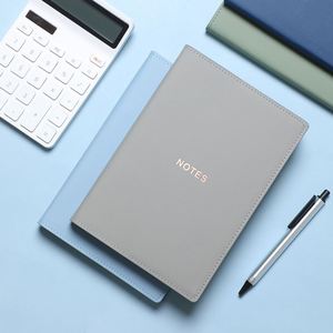 Carnet à couverture rigide en cuir PU personnalisable OEM/ODM, ligné, format A5, avec marquage à chaud, idéal pour les cadeaux d'affaires ou scolaires, livraison rapide - Product Image 1