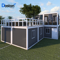 Maison conteneur mobile préfabriquée personnalisée démontable Panneau sandwich à prix compétitif avec kit à cadre en acier Remise populaire