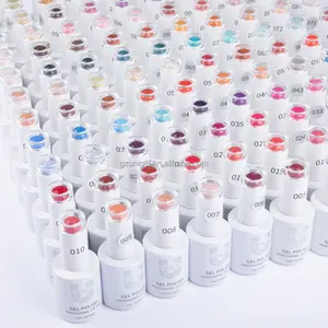 Esmalte de gel de design quente, etiqueta privada, várias cores, preço de fábrica, baixa queda 120 cor, esmalte de gel