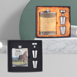 ชุดของขวัญหนังใส่สะโพกทำจากสเตนเลสสตีลสีดำ - Product Image 6