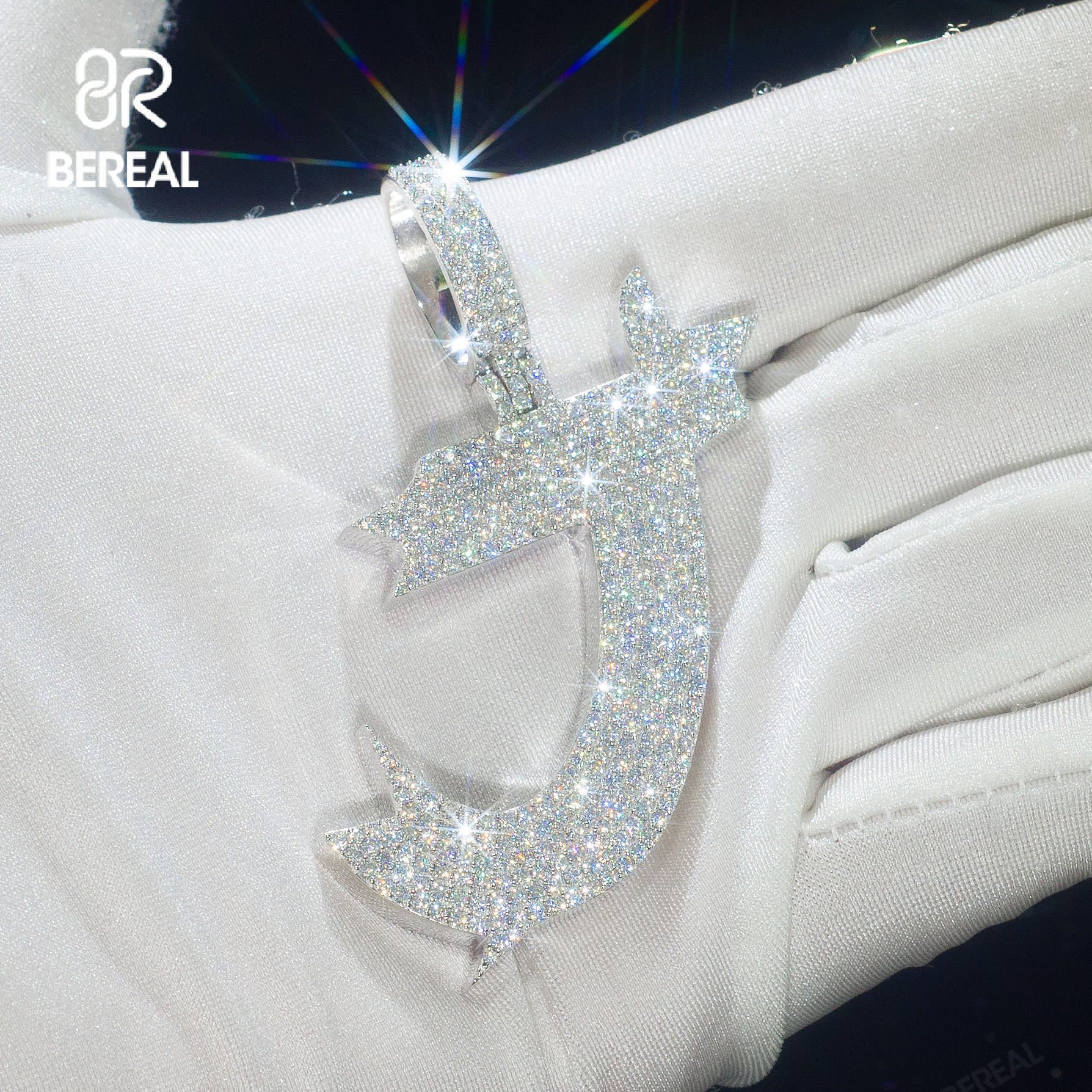 2.5inches Moissanite+S925