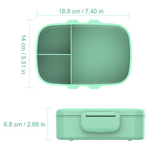 Hàn Quốc Tốt Nhất <span class=keywords><strong>Salad</strong></span> Ăn Trưa <span class=keywords><strong>Container</strong></span> Trang Trí Nội Thất Bánh Sandwich Hộp Cô Gái Chia Hộp Ăn Trưa Cho Thanh Thiếu Niên - Product Image 5