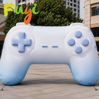 Vente directe d'usine, console de jeu gonflable personnalisable, manette de jeu géante avec design imperméable pour la publicité