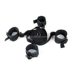 SacKnove Productos para adultos Hombre Mujer Juguetes sexuales Cinta Muñeca Tobillo Puños Mujer BDSM Correas Bondage Cama para parejas - Product Image 4