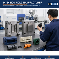 Fabricant unique de moules d'injection pour connecteurs industriels, outillage, moulage, finition et assemblage