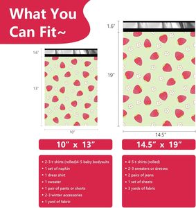 ซองพลาสติกกันน้ำสำหรับส่งพัสดุ  พร้อมกาวเหนียวแน่น สำหรับอีคอมเมิร์ซและงานขนส่ง - Product Image 5