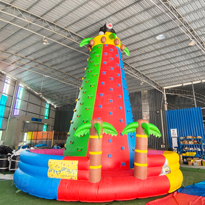 Muro de Escalada Inflable Tropical de 8 Metros, la Aventura Definitiva para Niños y Adultos en el Patio Trasero, Muro de Escalada Inflable - Product Image 4