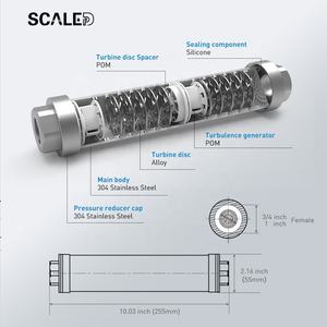 हार्ड वाटर कंडीशनर पूरे घर जल उपचार प्रणाली नमक मुक्त पानी डेसलर पाइप स्केल को हटा देता है - Product Image 6