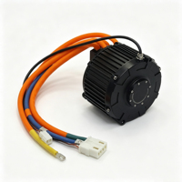 Moteur BLDC sans balais haute puissance HY 72V 5000W à aimant permanent pour conversion de moto électrique EV