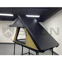 Tente de toit pour voiture 4x4 légère SNDN OEM, 1-2 personnes, tente de toit rigide en aluminium à ouverture en 4 secondes, ultra-fine