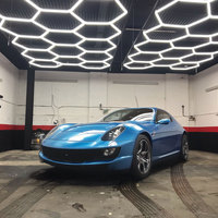 La lumière d'hexagone de plafond de salle de jeu de puissance élevée a mené des lumières d'hexagone de garage