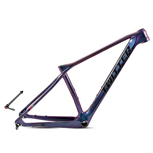 Cuadro <span class=keywords><strong>de</strong></span> bicicleta <span class=keywords><strong>de</strong></span> montaña <span class=keywords><strong>de</strong></span> 21 pulgadas <span class=keywords><strong>de</strong></span> fibra <span class=keywords><strong>de</strong></span> carbono EPS holográfico BB92 diseño prensado - Product Image 1