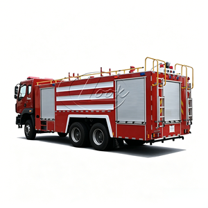 Camión de Bomberos Chenglong de 10 Ruedas para Zonas Rurales, Capacidad de 15 Toneladas, 6x4, Tanque de Agua de 15000L, Vehículos de Extinción de Incendios para Rescate en Pueblos - Product Image 1