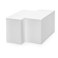 Fabricant de serviettes en papier de soie jetables Kraft Airlaid pour boissons couverts dîner serviettes en lin en gros