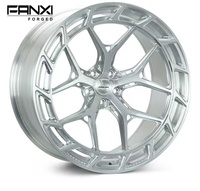 Jantes en alliage forgé haut de gamme T6061 à profil profond et concave, 18 19 20 21 22 23 24 pouces, entraxes 5X112 5X108 5X114.3 5X120, en promotion