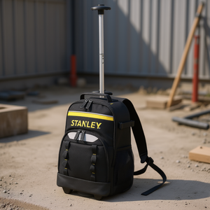 Mochila con ruedas Stanley para herramientas de 18 pulgadas, bolsa de trabajo rodante con asa y ruedas para almacenamiento y transporte de herramientas - Product Image 3
