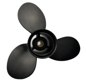Nouvelle Hélice QIYI 15 <span class=keywords><strong>CV</strong></span> pour <span class=keywords><strong>Moteur</strong></span> Hors-Bord <span class=keywords><strong>Mercury</strong></span> 48-828154A12, 3 Pales en Aluminium Blanc, 2/4 Temps, 9X8 - Product Image 2