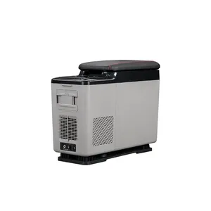 Alcrecool — réfrigérateur électrique CF15, accoudoir de batterie détachable, boîte de refroidissement pour voiture