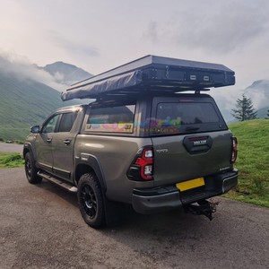 เต็นท์หลังคารถแบบเปลือกแข็ง Overland Hot Sale สำหรับครอบครัว รถ SUV เปิดด้านข้างได้ ผลิตจากวัสดุ ABS สำหรับตั้งแคมป์กลางแจ้ง - Product Image 6