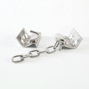 09204 Refrigerated Truck Body Parts <strong>Meat</strong> <strong>Hook</strong> With Chain Hanging - Product Image 1
