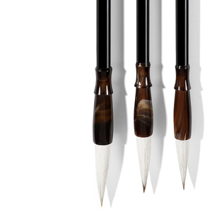 Pinceau Rubens <span class=keywords><strong>de</strong></span> qualité artistique à poils <span class=keywords><strong>de</strong></span> crin dorés, pinceau spécial <span class=keywords><strong>de</strong></span> haute qualité pour la calligraphie chinoise <span class=keywords><strong>et</strong></span> la peinture, manche en bois personnalisé - Product Image 2