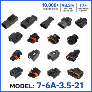 สั่งซื้อขั้วต่อรถยนต์แบบ 3PIN/2PIN ตัวผู้/ตัวเมีย  หน้าสัมผัสทองแดง  ตัวเรือนไนลอน  IP68 - Product Image 1