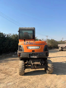 Excavatrice d'occasion à bas prix Doosan Corée DX60W DX55-9C DX60 DX65 DX75 DX80 DX88 pelle sur roues de haute qualité en vente bon marché - Product Image 3