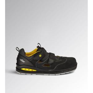 Chaussure de sécurité Diadora Run Net Airbox S1PS FO SR à embout composite noire pour homme, antidérapante, respirante, avec empeigne en mesh - Product Image 1
