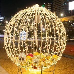 Lampu Natal Luar Ruangan Besar LED Bentuk Bola untuk Dekorasi Pusat Perbelanjaan, Jalan, Hotel, dan Taman - Product Image 3