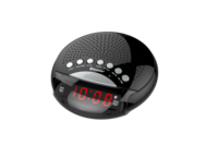 Dual Alarm LED-Anzeige Digital PLL AM/FM-Radio uhr Modernes Design mit Schlummer funktion Kunststoff material für Schreibtisch-und Tisch gebrauch