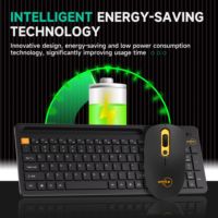 Clavier et souris sans fil USB tri-mode UMILA SC622 |   Logo personnalisé |   2,4 GHz |   Taille complète |   Plug and Play |   Garantie d'un an |   Bureau
