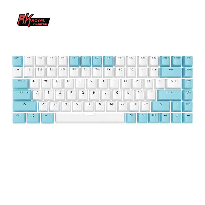 Royal Kludge RK84 84 Keys Custom Doubleshot ISO Espanol PBT