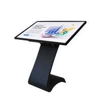 Kiosque interactif Awstouch 32 pouces 4K sur pied, système Android, écran tactile 20 points, affichage numérique