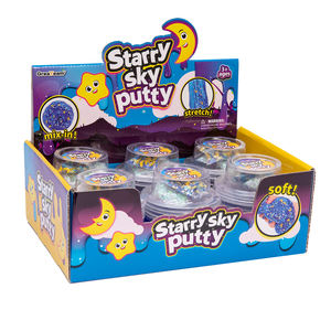 Stucco fornitore all'ingrosso del cielo stellato con la stella e la luna accessori stucco di cristallo elastico morbido - Product Image 3