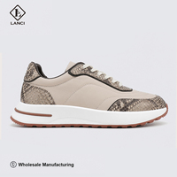Chaussures de créateur fabriquées en usine LANCI, baskets personnalisées de haute qualité pour hommes, baskets décontractées pour hommes, respirantes