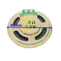 HAUT-PARLEUR MILO 0.5w 8 OHMS 40MM