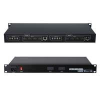 Codificador IPTV de 8 Canales para Montaje en Rack 1U, 4K 1080P H.265 H.264 SRT, Codificador HDMI de 8 Canales
