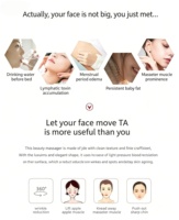 Rouleau de massage facial en jade naturel personnalisé avec logo OEM, lifting du visage, resserrement de la peau, anti-âge, drainage lymphatique, outil de beauté