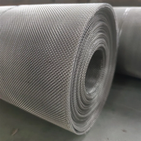 Saringan Kawat Baja Tahan Karat 6mm Apertur 1mm Diameter, Anyaman Polos/Dutch, Filtrasi Oli Ukuran Kustom 100-500 Mesh