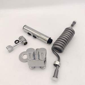 Ensemble <span class=keywords><strong>de</strong></span> robinetterie pour lunettes et toilettes électro-plaquées, robinet <span class=keywords><strong>de</strong></span> bidet mural pour <span class=keywords><strong>douche</strong></span> et salle <span class=keywords><strong>de</strong></span> bain - Product Image 5